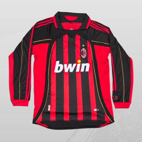 Maillot AC Milan Retro Manches Longues 06/07
