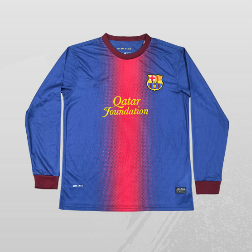 Maillot FC Barcelone Retro Manches Longues 12/13